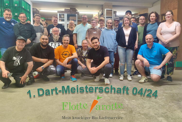 1. Dart-Meisterschaft von Flotte Karotte