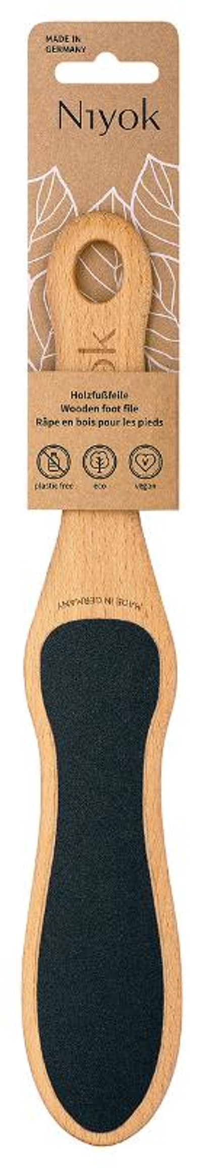 Produktfoto zu Fußfeile aus Buchenholz non Niyok