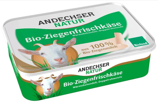 Produktfoto zu Ziegenfrischkäse von Andechser