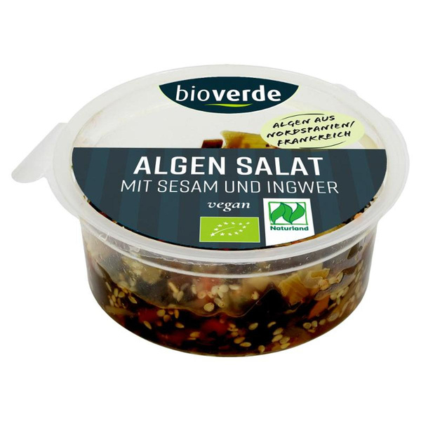 Produktfoto zu Algen Salat mit Sesam und Ingwer von bio-verde