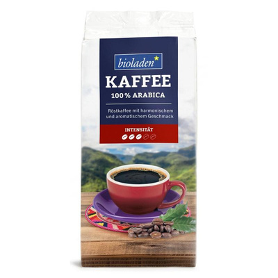 Produktfoto zu Kaffee Arabica gemahlen, mild von bioladen