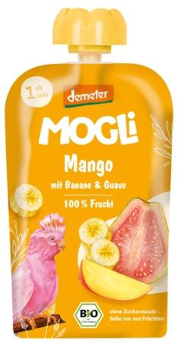 Produktfoto zu Quetschie Mango-Guave-Banane von Mogli