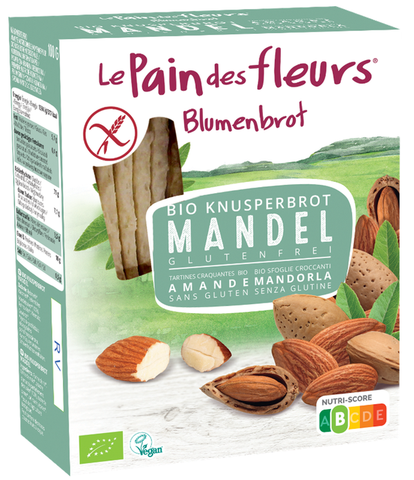Produktfoto zu Blumenbrot Mandel glutenfrei von Blumenbrot