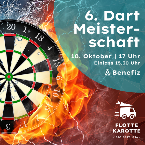 Produktfoto zu Wildcard - 6. Dart-Meisterschaft - Benefiz-Turnier