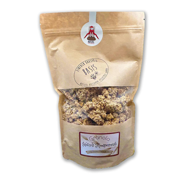 Produktfoto zu Granola Knuspermüsli Basis von Hutzel