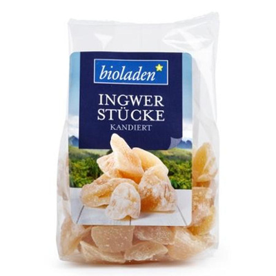 Produktfoto zu Ingwerstücke kandiert von bioladen
