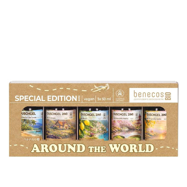 Produktfoto zu Mini Duschgel Around the World von benecos