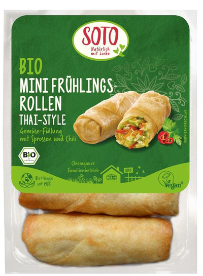 Produktfoto zu Mini-Frühlingsrollen Thai-Art von Soto