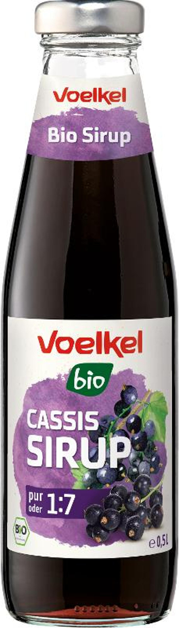 Produktfoto zu Cassis Sirup von Voelkel
