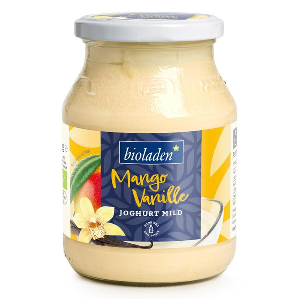 Produktfoto zu Joghurt Mango-Vanille von bioladen
