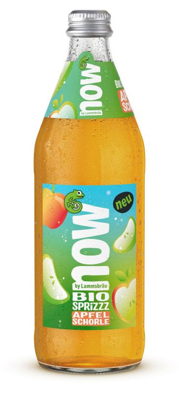Produktfoto zu 10er Kasten now - Apfelschorle von Lammsbräu