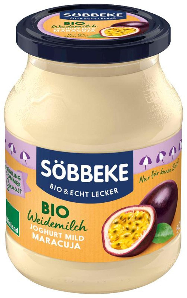 Produktfoto zu Joghurt Maracuja 3,8% von Söbbeke