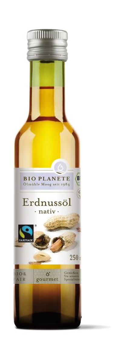 Produktfoto zu Erdnussöl nativ von BIO PLANÈTE