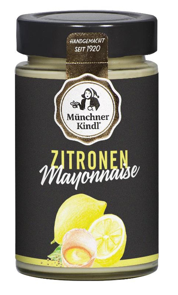 Produktfoto zu Zitronen Mayonnaise von Münchner Kindl