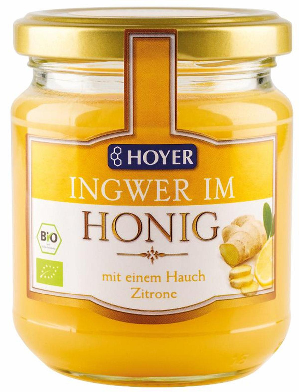 Produktfoto zu Ingwer im Honig von Hoyer