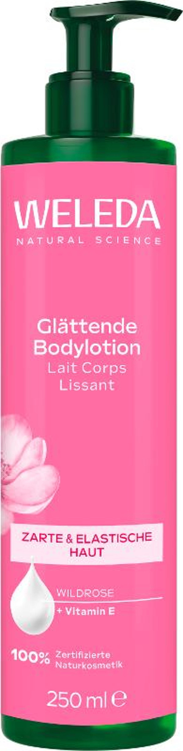 Produktfoto zu Glättende Bodylotion Wildrose von Weleda