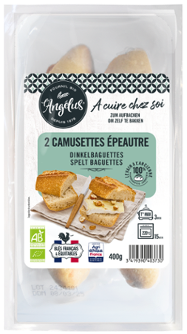 Produktfoto zu Dinkel-Baguettes von von L'Angélus