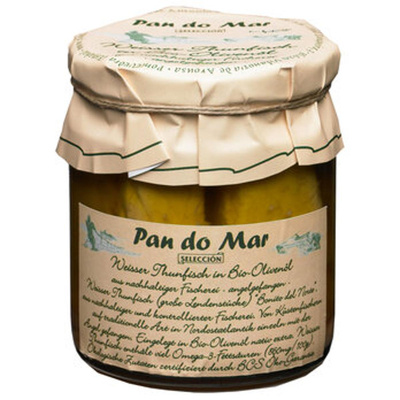 Produktfoto zu Weißer Thunfisch in Olivenöl von Pan do Mar
