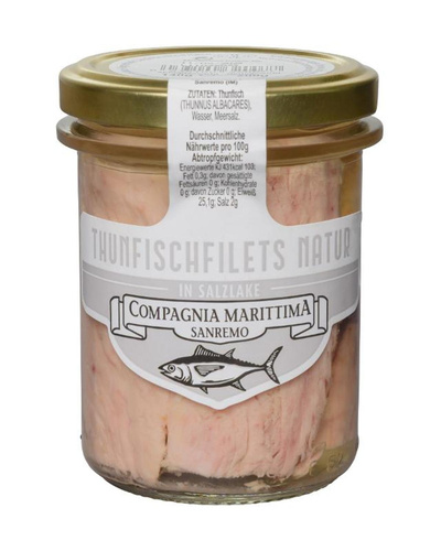 Produktfoto zu Thunfischfilets Natur von Compagnia Marittima Sanremo