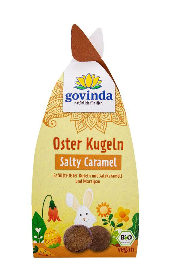 Produktfoto zu Oster Kugeln Salty Caramel von Govinda