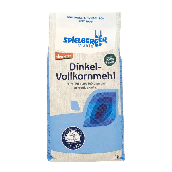 Produktfoto zu Dinkelvollkornmehl von Spielberger