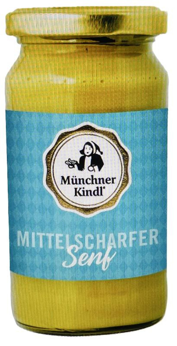 Produktfoto zu Mittelscharfer Senf von Münchner Kindl