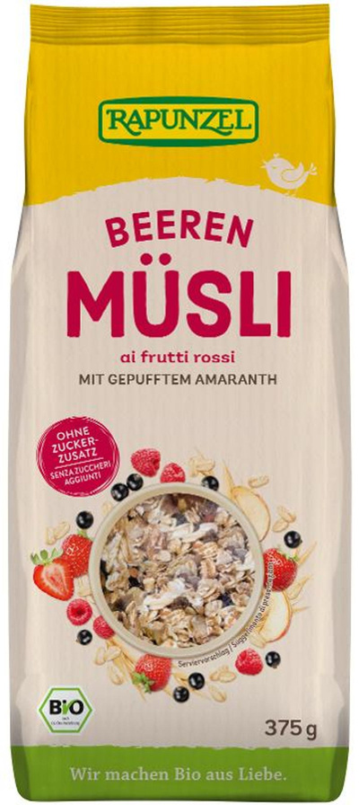 Produktfoto zu Beeren Müsli von Rapunzel