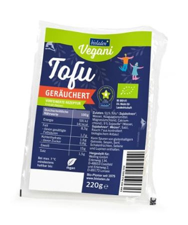 Produktfoto zu Tofu geräuchert von bioladen