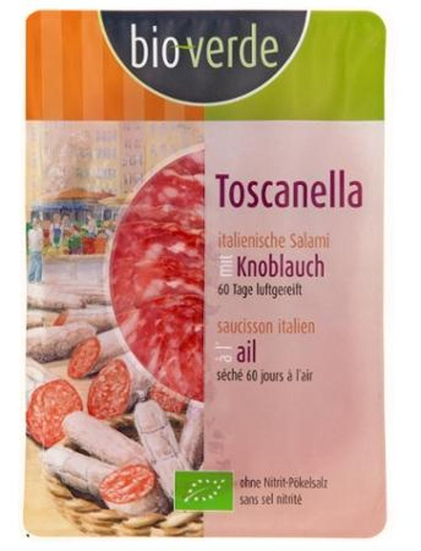 Produktfoto zu Toscanella Salami Aufschnitt von bio-verde