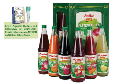 Produktfoto zu 6er Fastenkasten von Voelkel