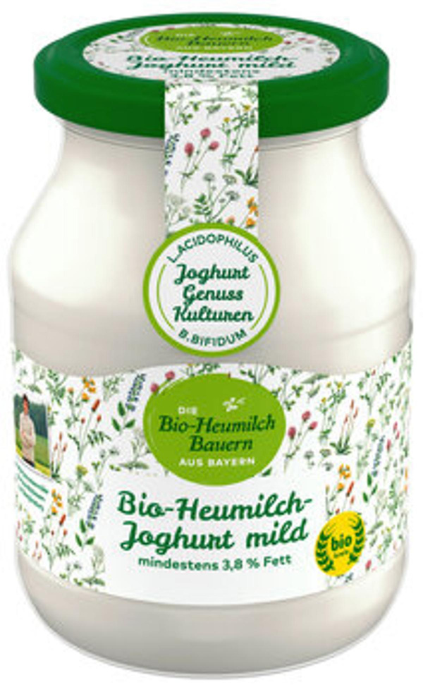 Produktfoto zu Heumilchjoghurt 3,8% mild Natur von Andechser