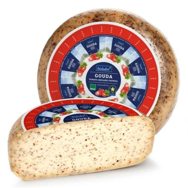Produktfoto zu Gouda Tomate, Oregano & Paprika, 50% von bioladen