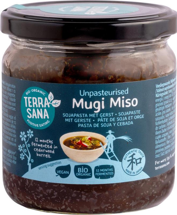 Produktfoto zu Mugi Miso nicht pasteurisiert von TerraSana