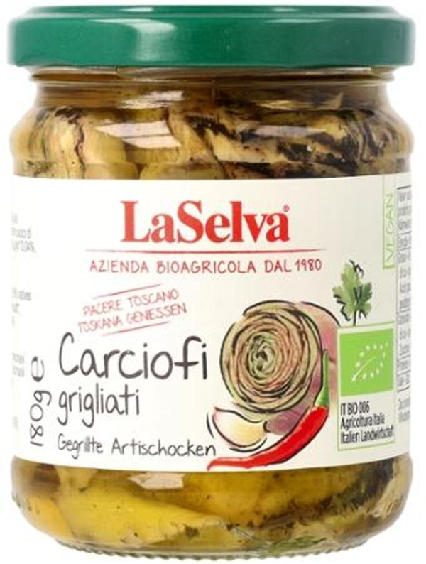 Produktfoto zu Gegrillte Artischocken von LaSelva