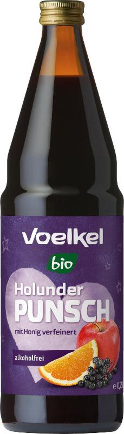 Produktfoto zu Holunder Glühpunsch, alkoholfrei von Voelkel