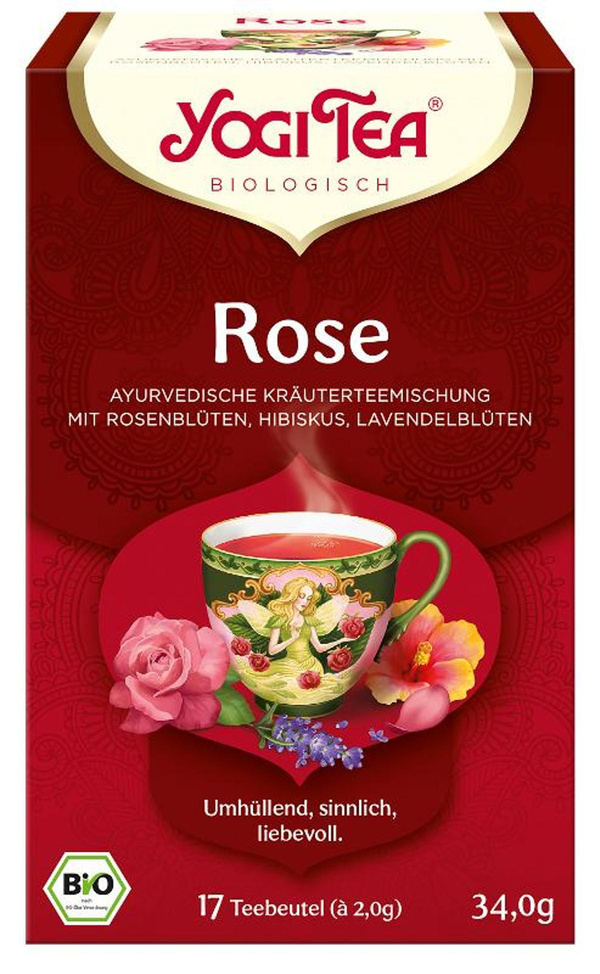 Produktfoto zu Yogi Tea© Rose - Teebeutel