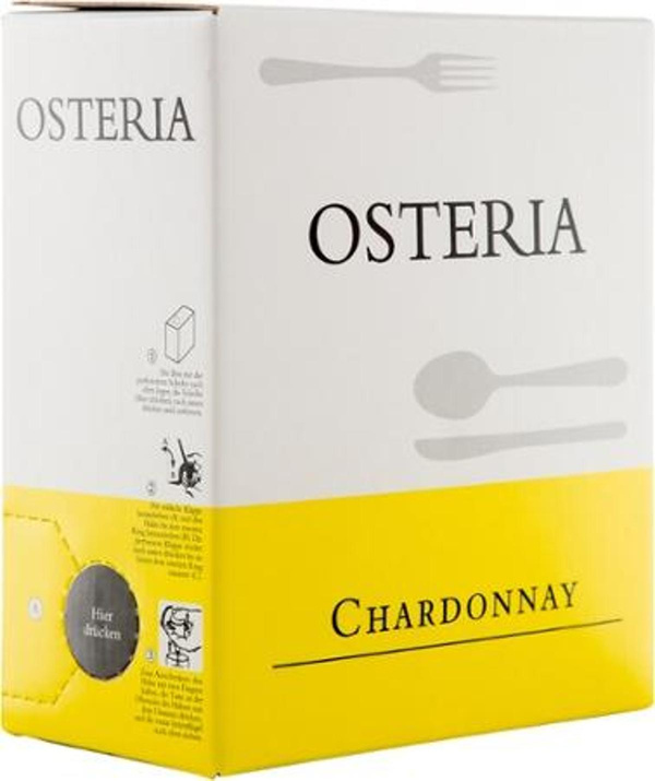 Produktfoto zu OSTERIA Chardonnay  Bag in Box