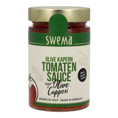 Produktfoto zu Tomatensauce Olive Kapern von SweMa