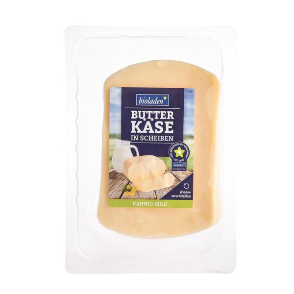 Produktfoto zu Butterkäse in Scheiben von bioladen
