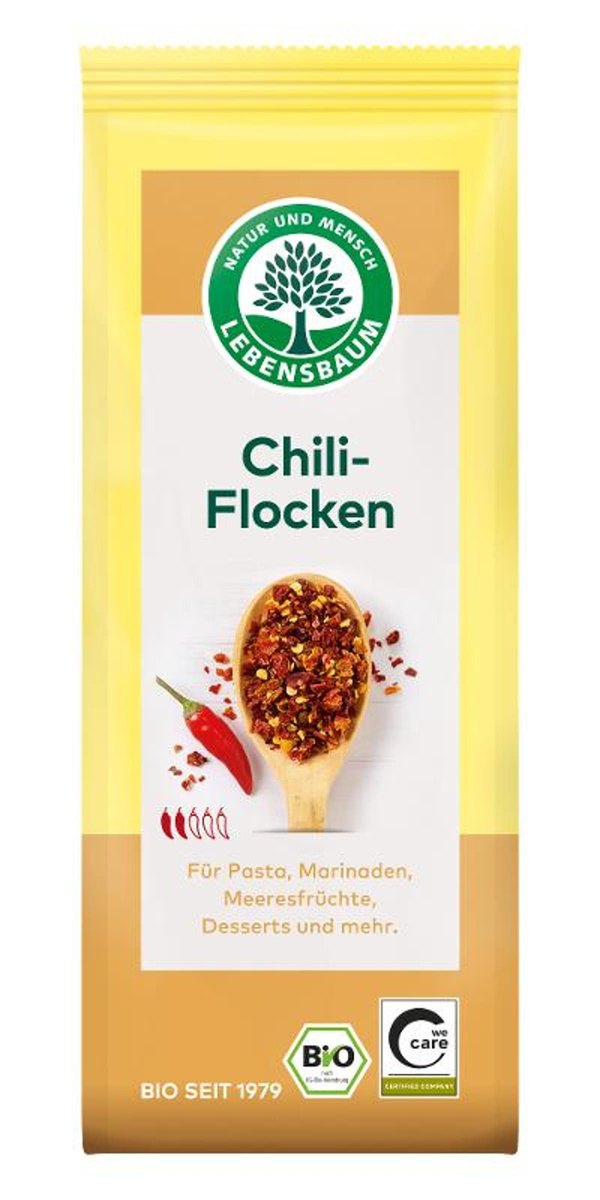 Produktfoto zu Chili Flocken von Lebensbaum