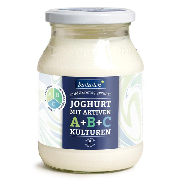 Produktfoto zu Joghurt ABC mit aktiven Kulturen von bioladen