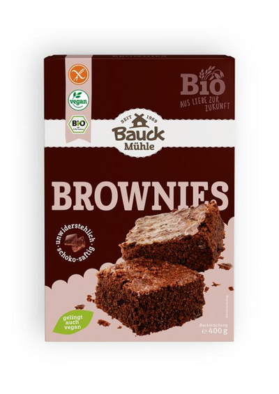Produktfoto zu Backmischung Brownies von Bauck