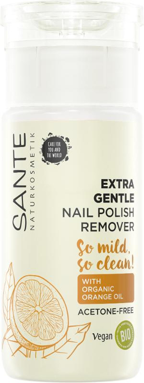Produktfoto zu Nagellackentferner mit Bio-Orangenduft