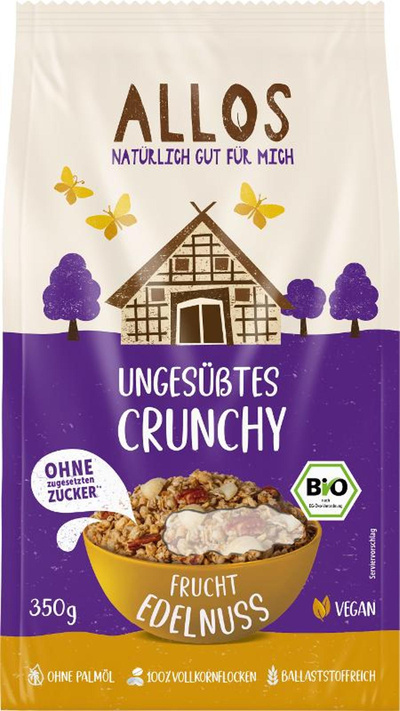 Produktfoto zu Ungesüßtes Crunchy Frucht von Allos