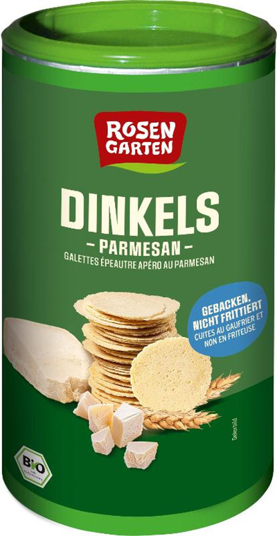 Produktfoto zu Dinkels Parmesan Cräcker von Rosengarten