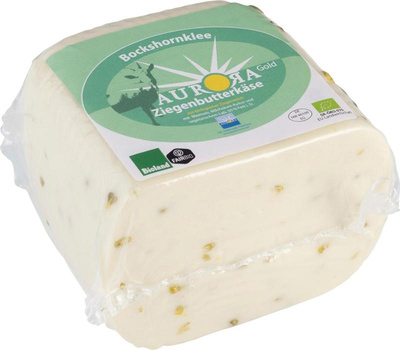 Produktfoto zu 1,3 kg Ziegenbutterkäse mit Bockshornklee von Aurora