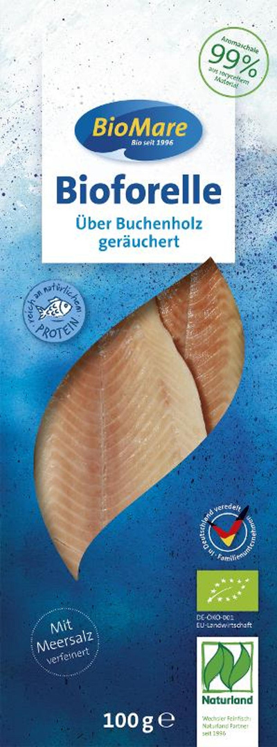 Produktfoto zu Forellefilet geräuchert von BioMare