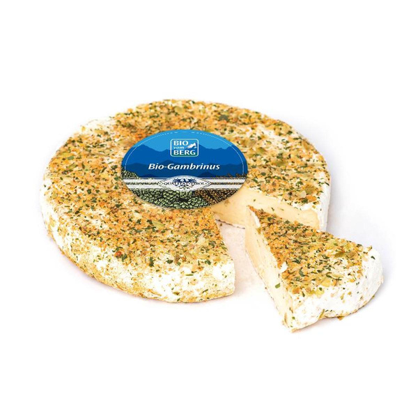 Produktfoto zu Tiroler Brie Gambrinus aus Heumilch, 50% von BIOvomBERG
