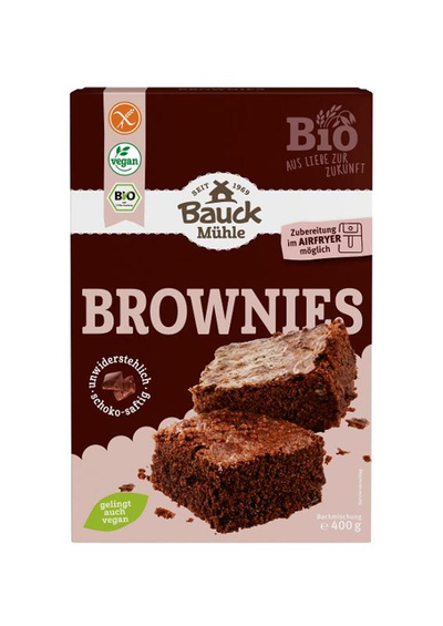 Produktfoto zu Backmischung Brownies von Bauck