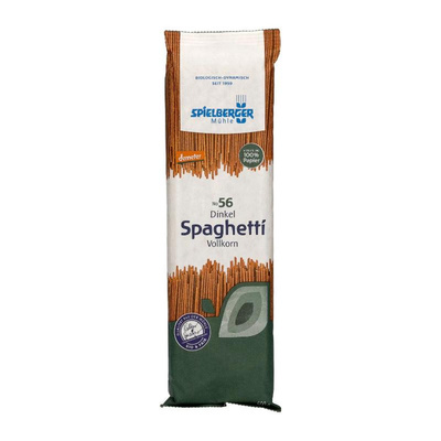 Produktfoto zu Vollkorn Dinkel Spaghetti von Spielberger
